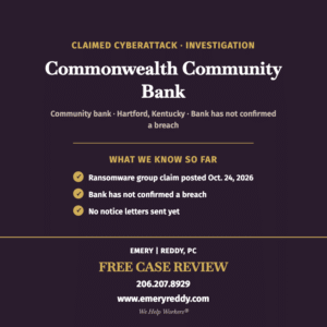 Commonwealth Community Bank Data Breach