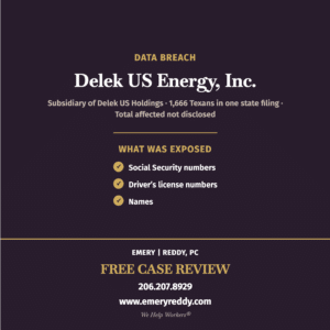 Delek US Energy Data Breach