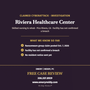 Riviera Healthcare Center Data Breach
