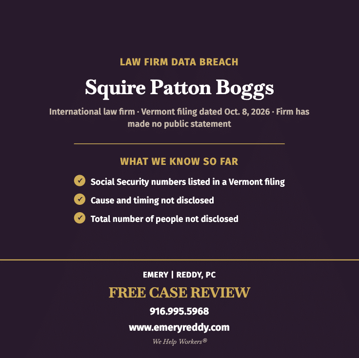 Squire Patton Boggs Data Breach
