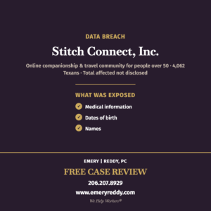Stitch Data Breach